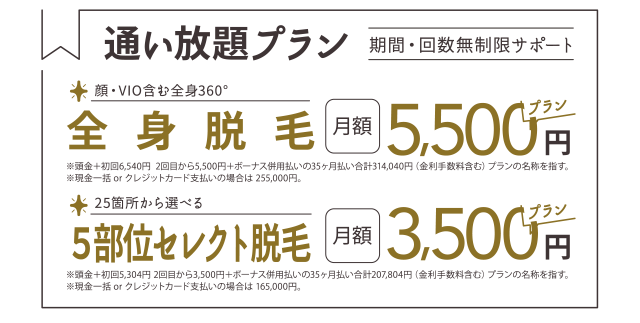 通い放題プラン